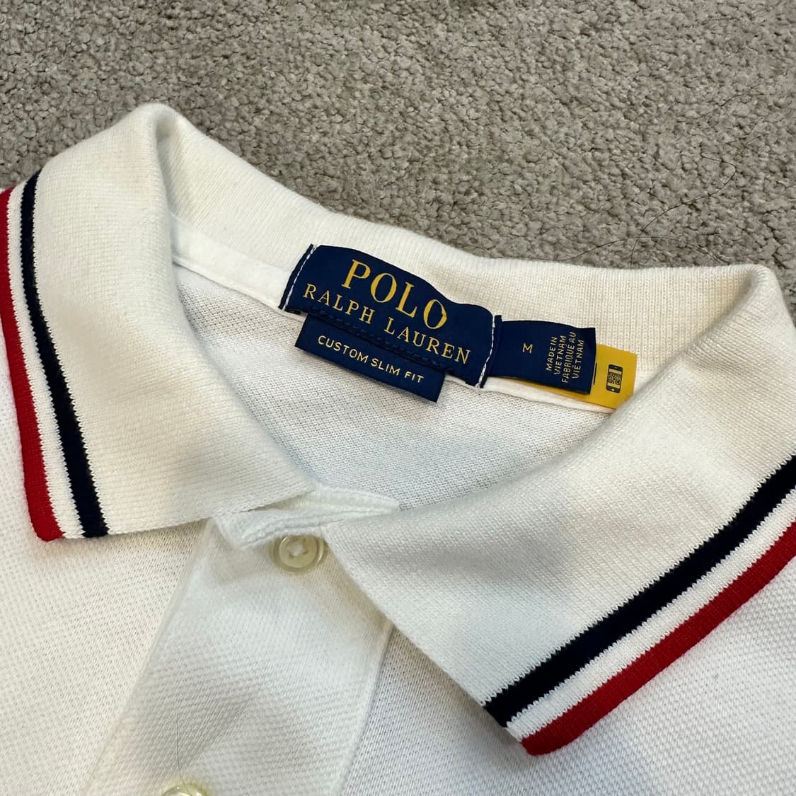 폴로 베어 스트라이프 트리밍 폴로 PK 셔츠M 상품이미지2