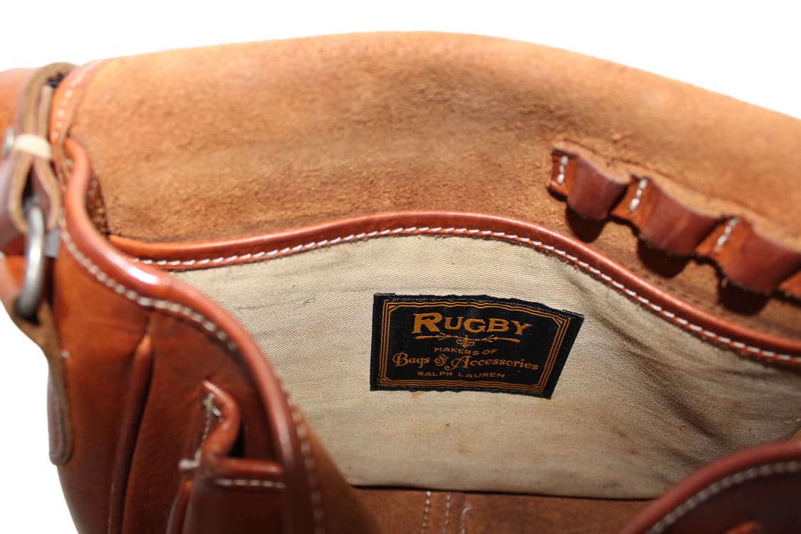 폴로 랄프로렌 럭비 레더 크로스백 상품이미지2
