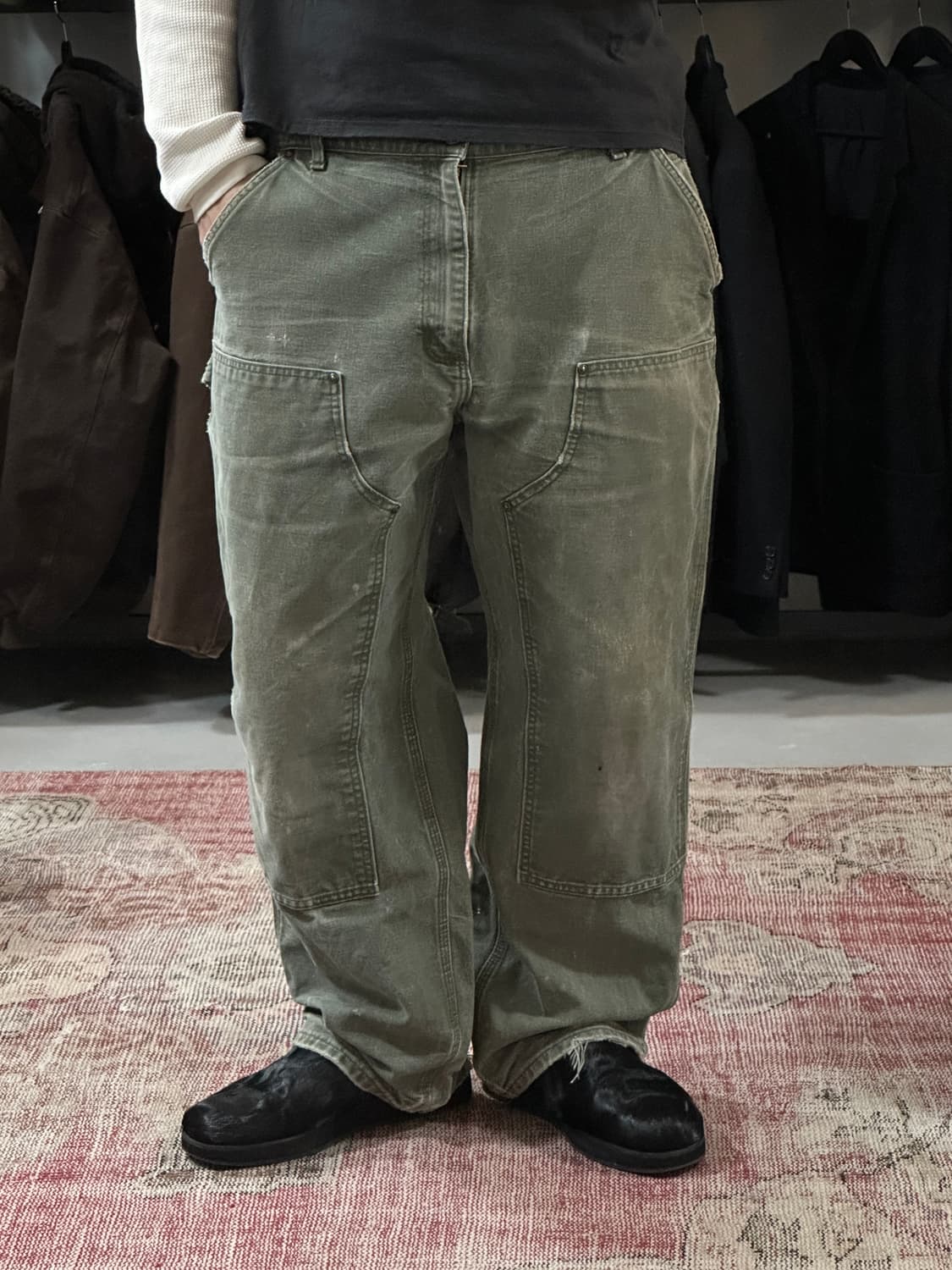 OG 칼하트 B136 더블니 MOS 칼하트 썩블니 상품이미지10