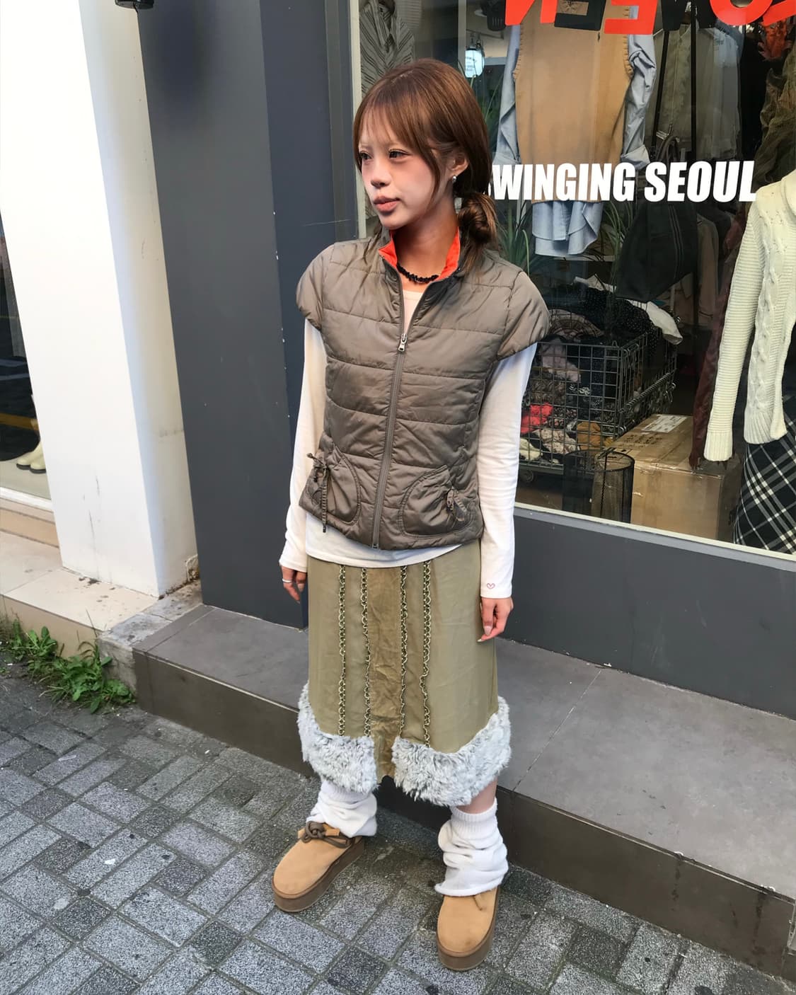 🐾카키 코디🐾 상품이미지1