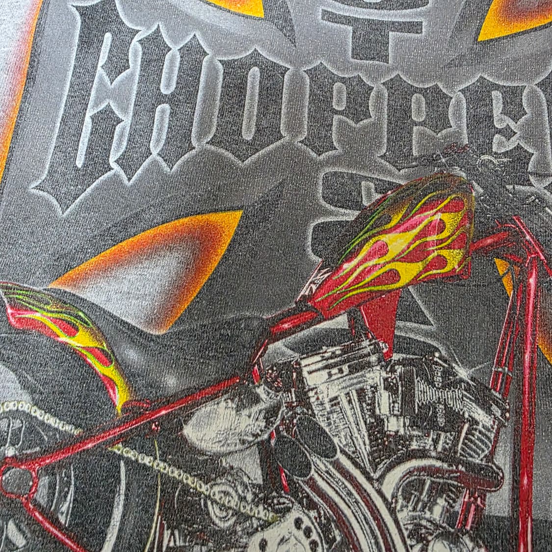 [XL] 빈티지 WCC 웨스트 코스트 차퍼스 쵸퍼 롱슬리브 그레이 상품이미지3