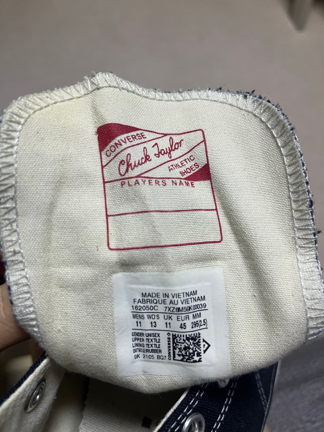 [295] 컨버스 척 70 하이 블랙 상품이미지4