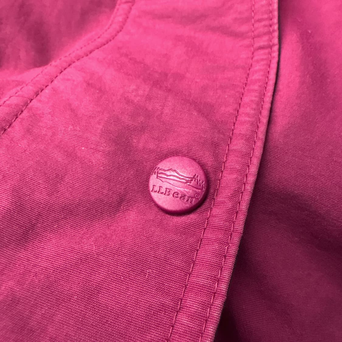 90s 우먼스 엘엘빈 플럼 미드 코튼 마운틴 파카 N166 상품이미지6