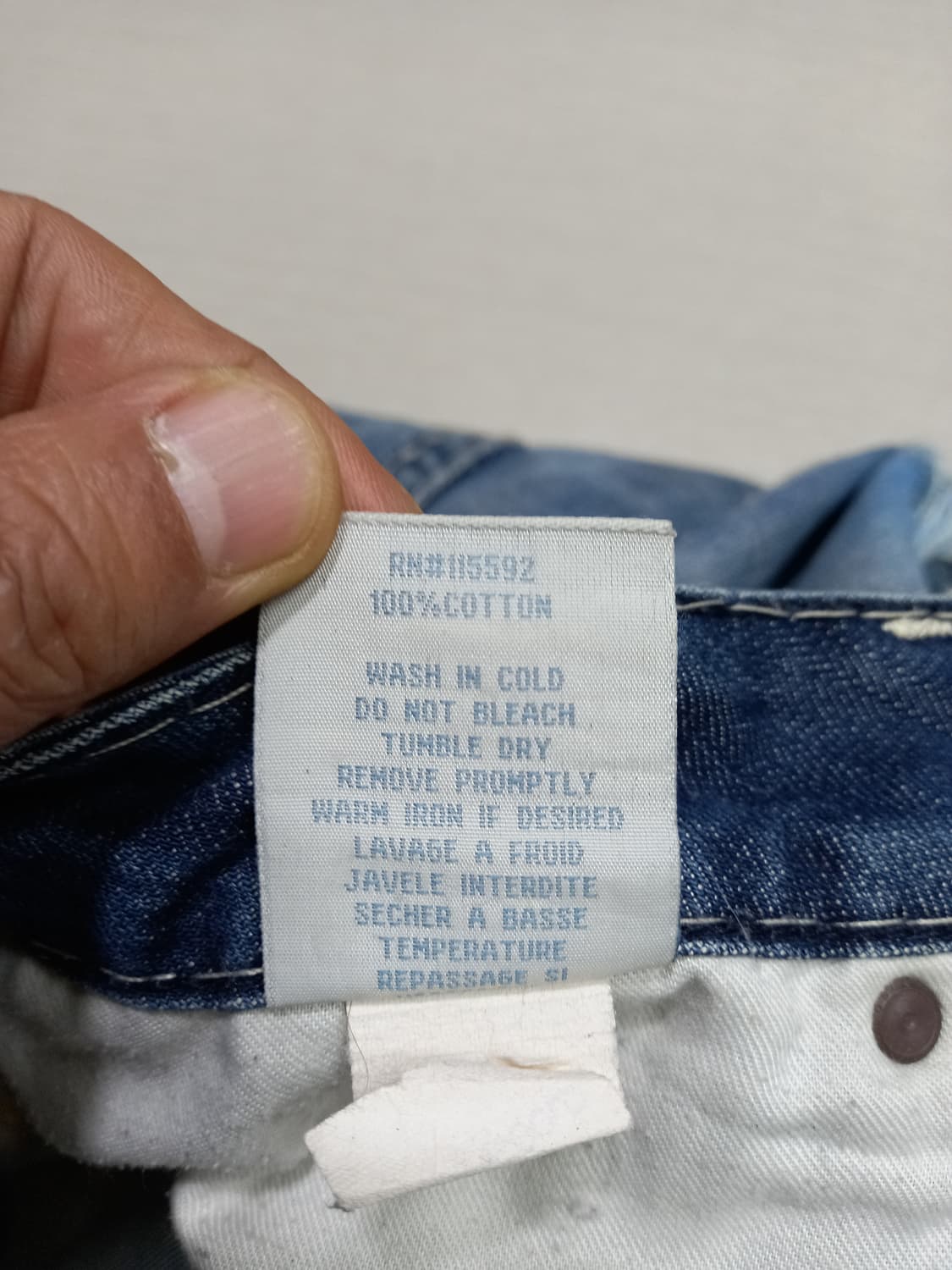 32 ROBIN'S USA 워싱 일자진 커스텀 32-351 상품이미지8