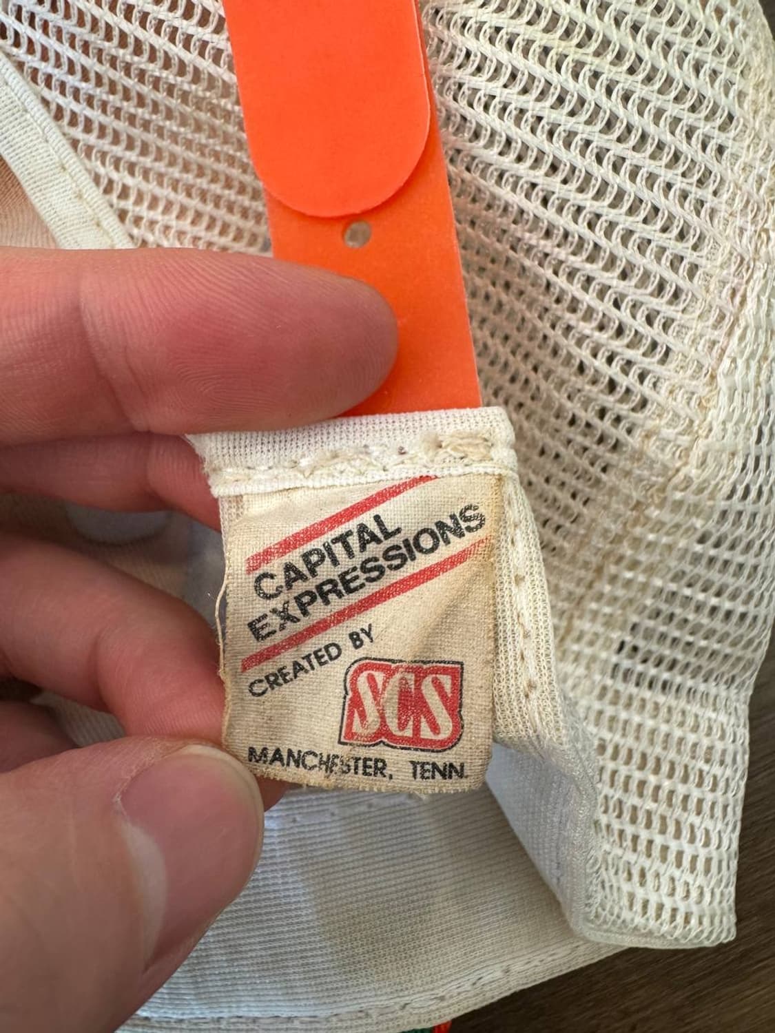 빈티지 클렘슨 타이거스 트러커캡 상품이미지5