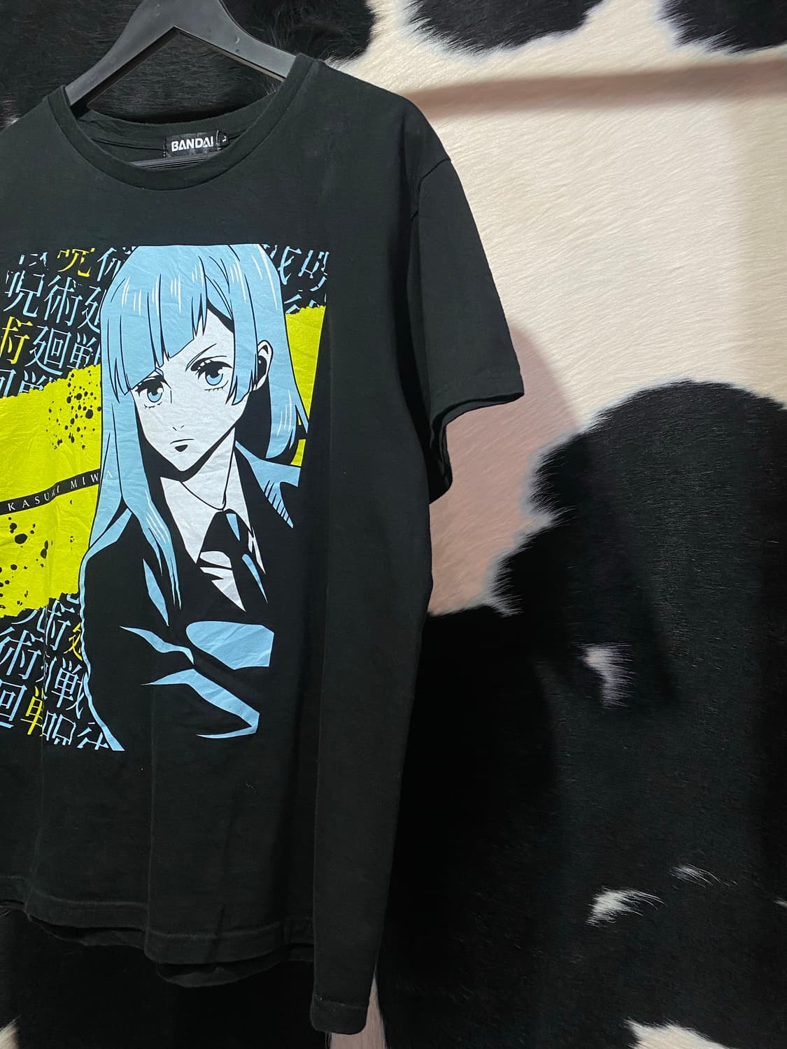 Bandai 주술회전 미와 카스미 프린팅 반팔티셔츠 상품이미지3