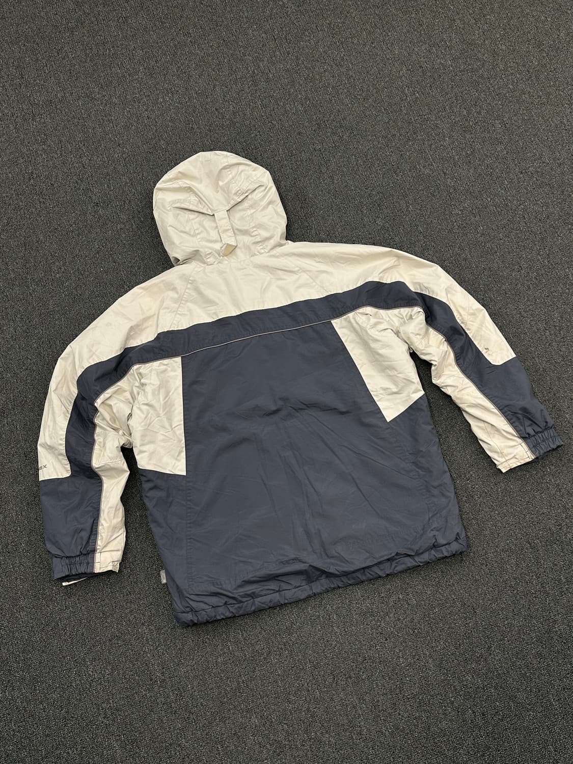 M)콜롬비아 고프코어 배색 하프집업 패딩 바람막이 상품이미지5