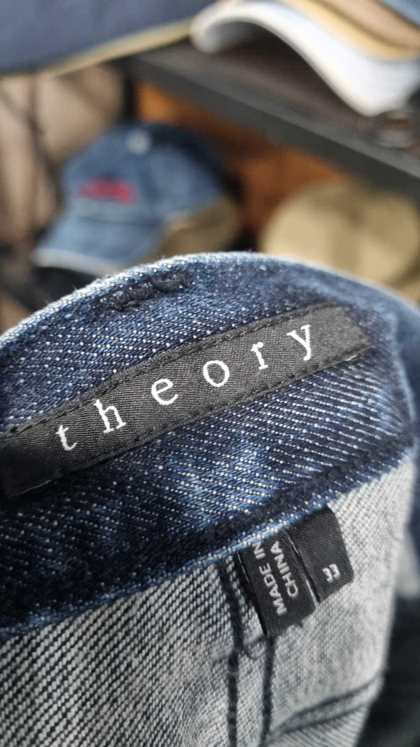 theory (띠어리) 남성용 스판 워싱청바지 33size 컨디션10/8 상품이미지2