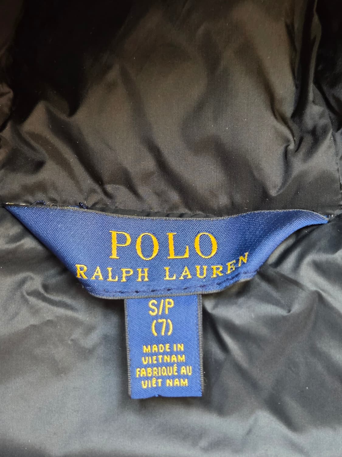 폴로 랄프로렌 롱푸퍼 블랙 색상입니다
사이즈는 S/P(7)이고, 130  상품이미지4