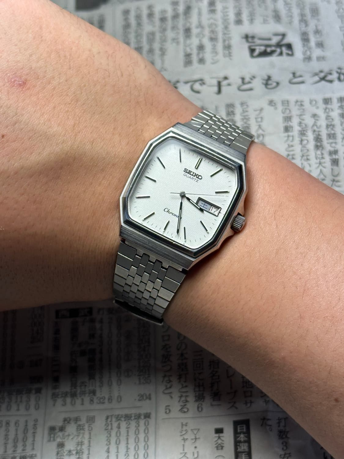 SEIKO quartz chronos 상품이미지5