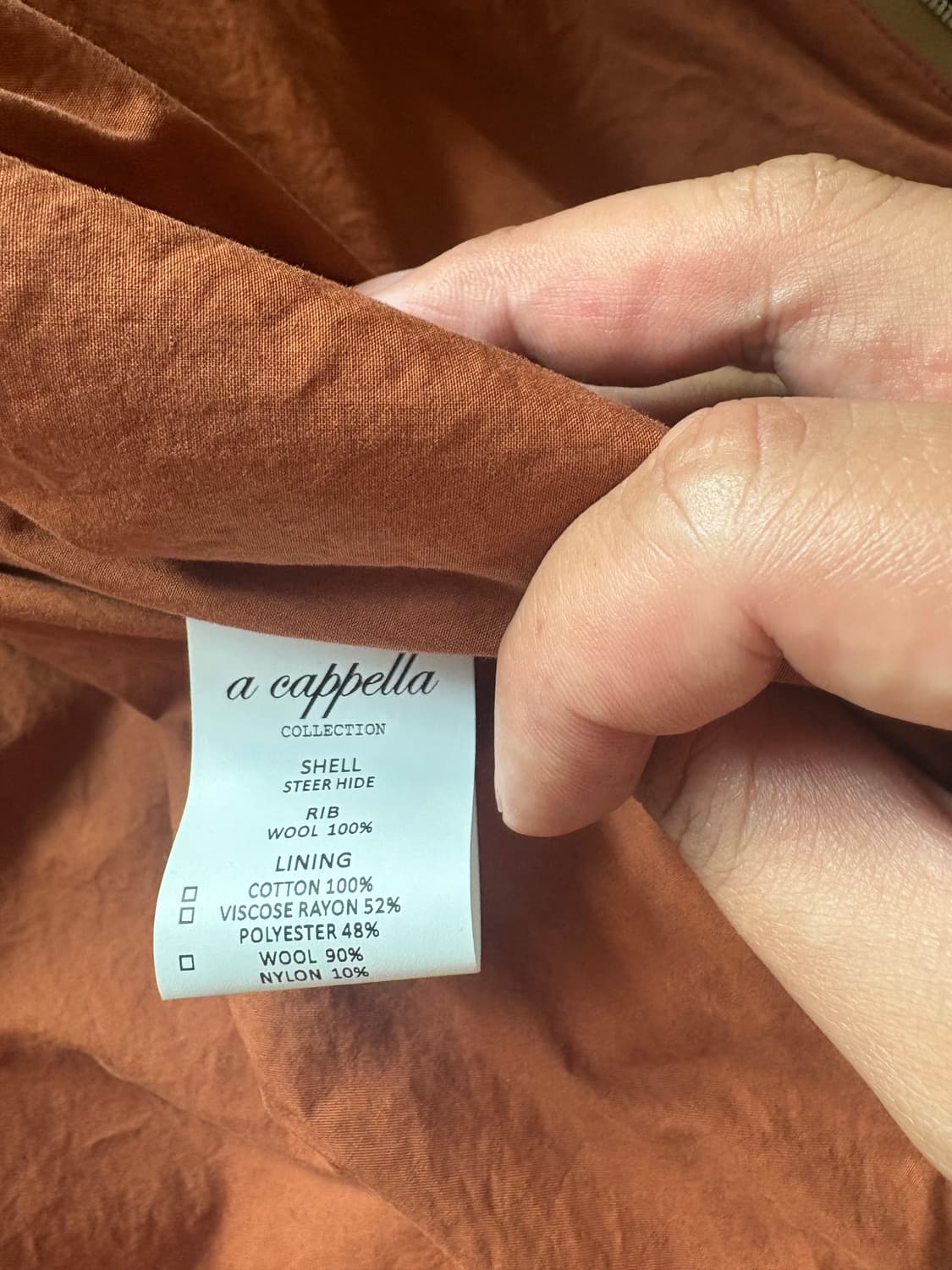 Acappe clothing 아카펠라 클로딩 A-2자켓  상품이미지4