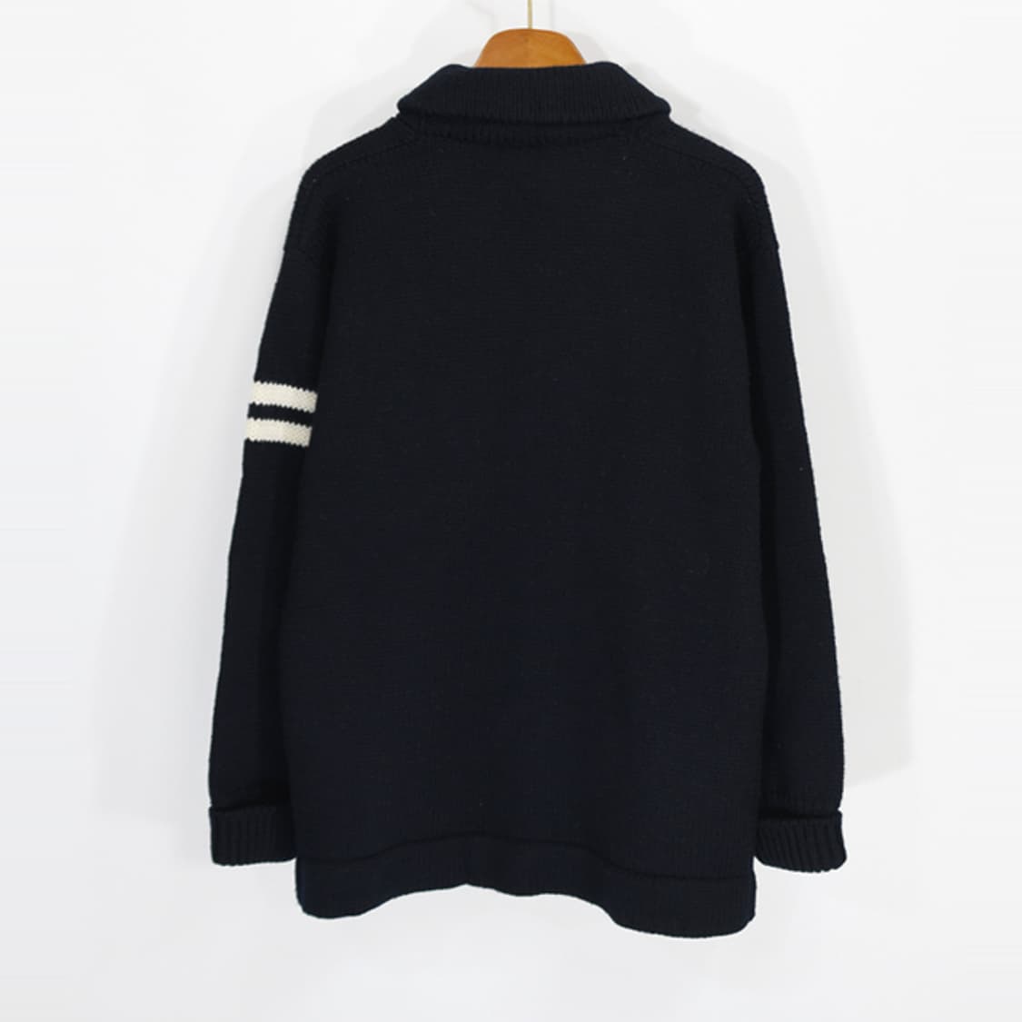 made in JAPAN WAY-OUT 숄칼라울가디건 상품이미지2