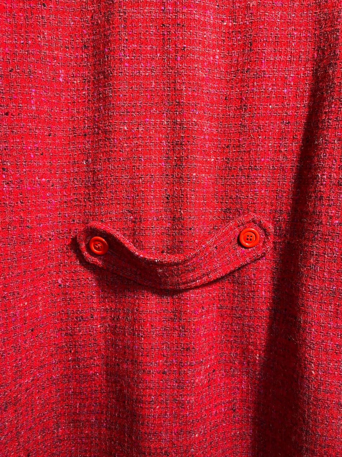 KENZO 겐조 wool 100% 트위드 하프 코트 상품이미지9