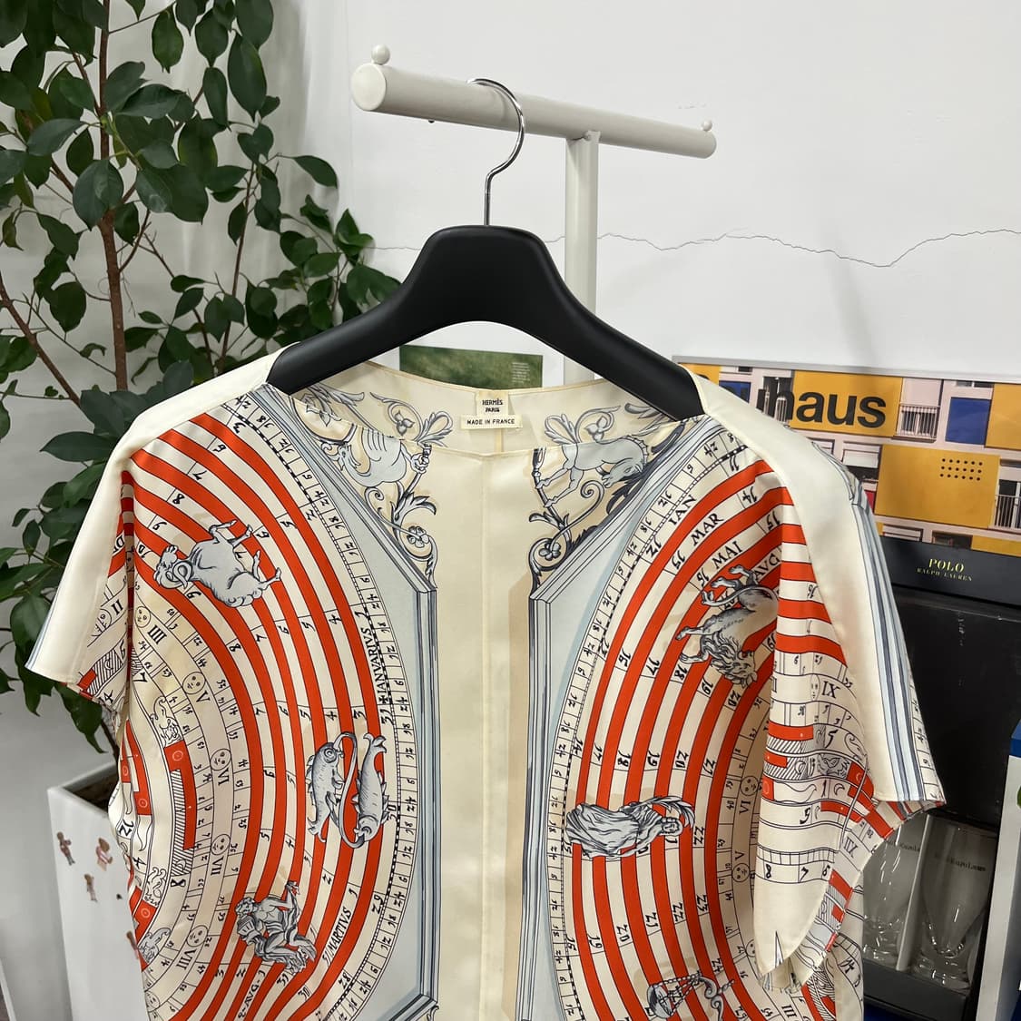 에르메스 실크 블라우스 36 상품이미지2