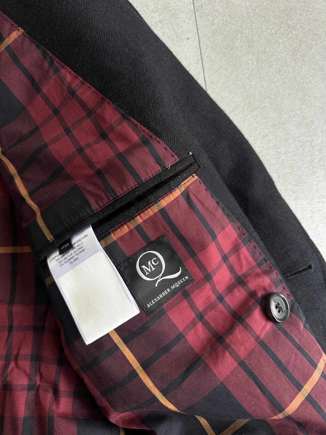 알렉산더 맥퀸 2012 더블 브레스티드 블레이저 상품이미지7