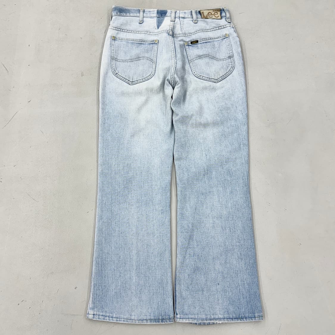 LEE 리 00s USA 부츠컷 워싱 플레어 데님팬츠 상품이미지3