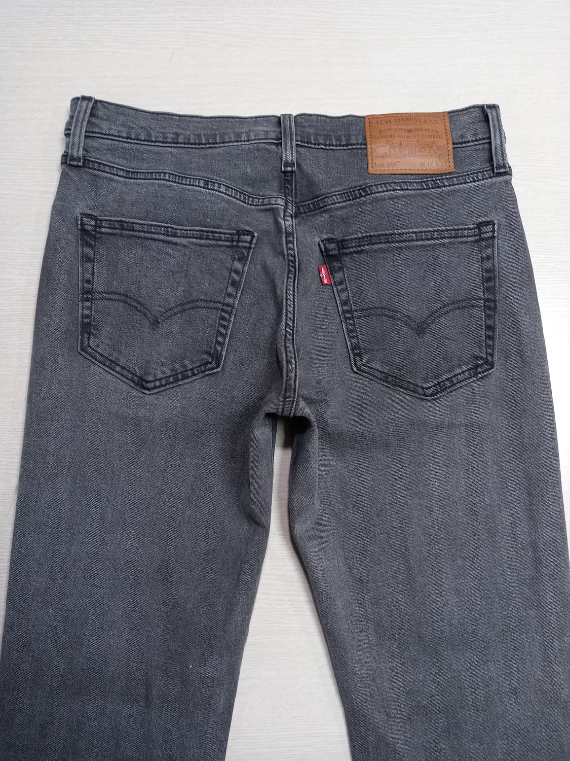 32 빅E 리바이스511 리오셀28% 스판 슬림일자진 32-386 상품이미지4