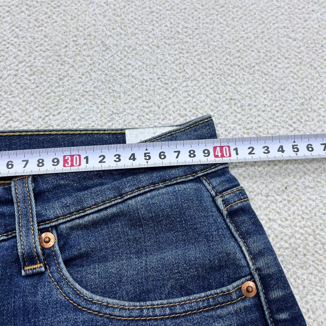 W26 리바이스 스트레이트 데님 팬츠 0427E 상품이미지5