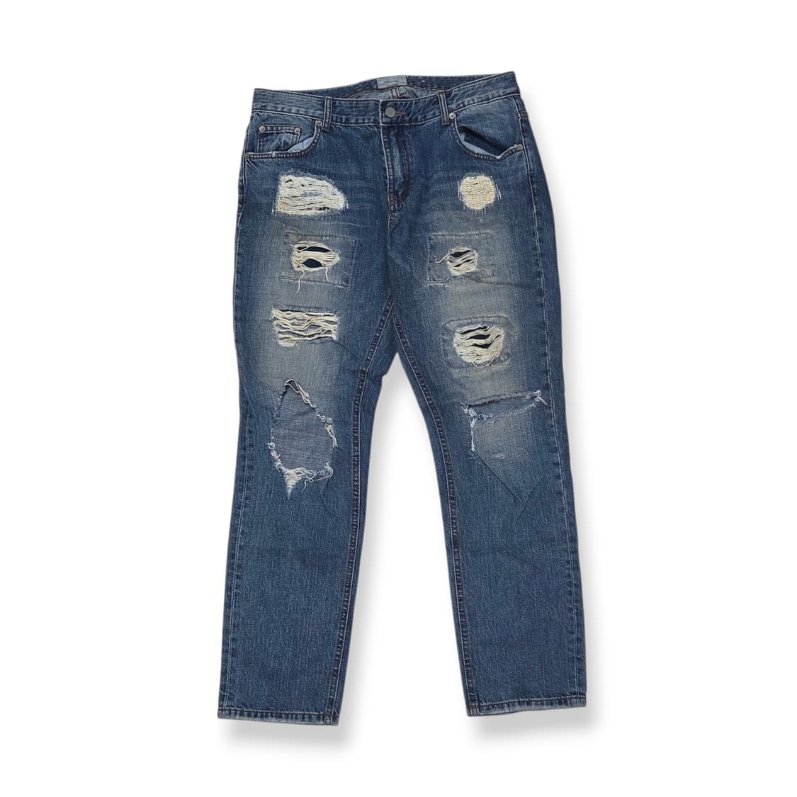 페이탈리즘 빈티지 데님 청바지 상품이미지1