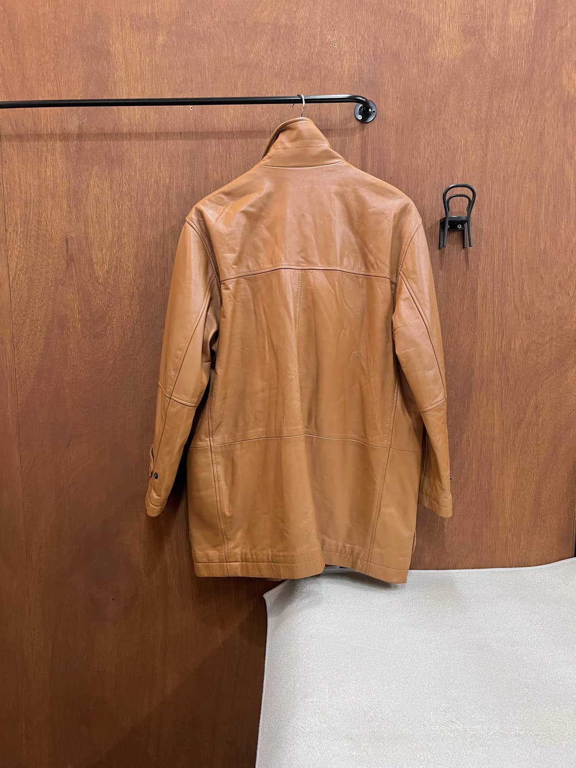 Crocodile 천연 양가죽 자켓 카멜 상품이미지6