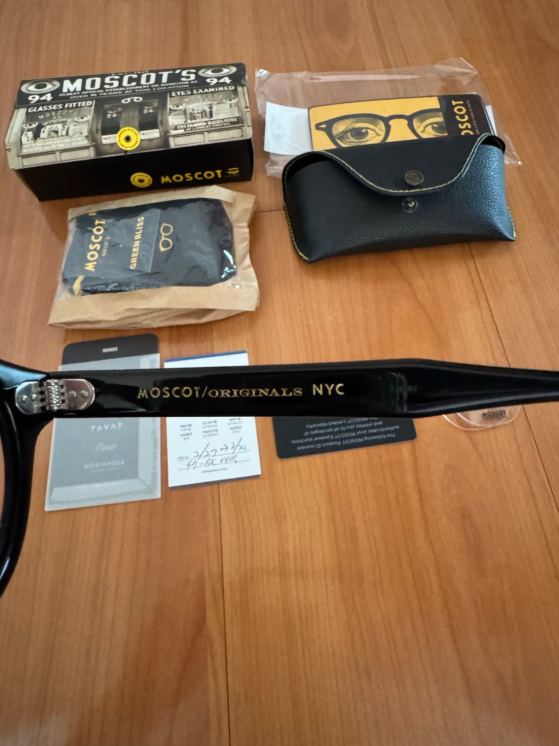 모스콧 렘토쉬 47사이즈 안경 풀박스 구성 상품이미지3