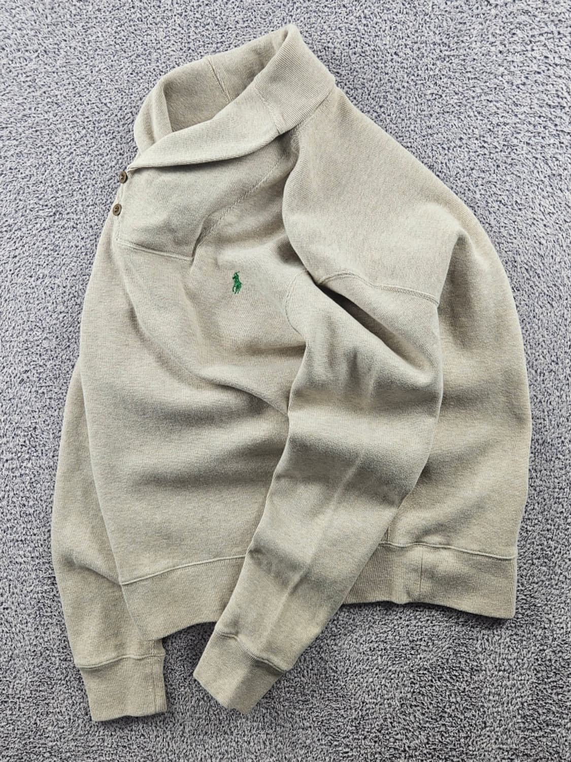 폴로랄프로렌 숄 카라 코튼 니트 스웨터 ( M ) / 11019 상품이미지3