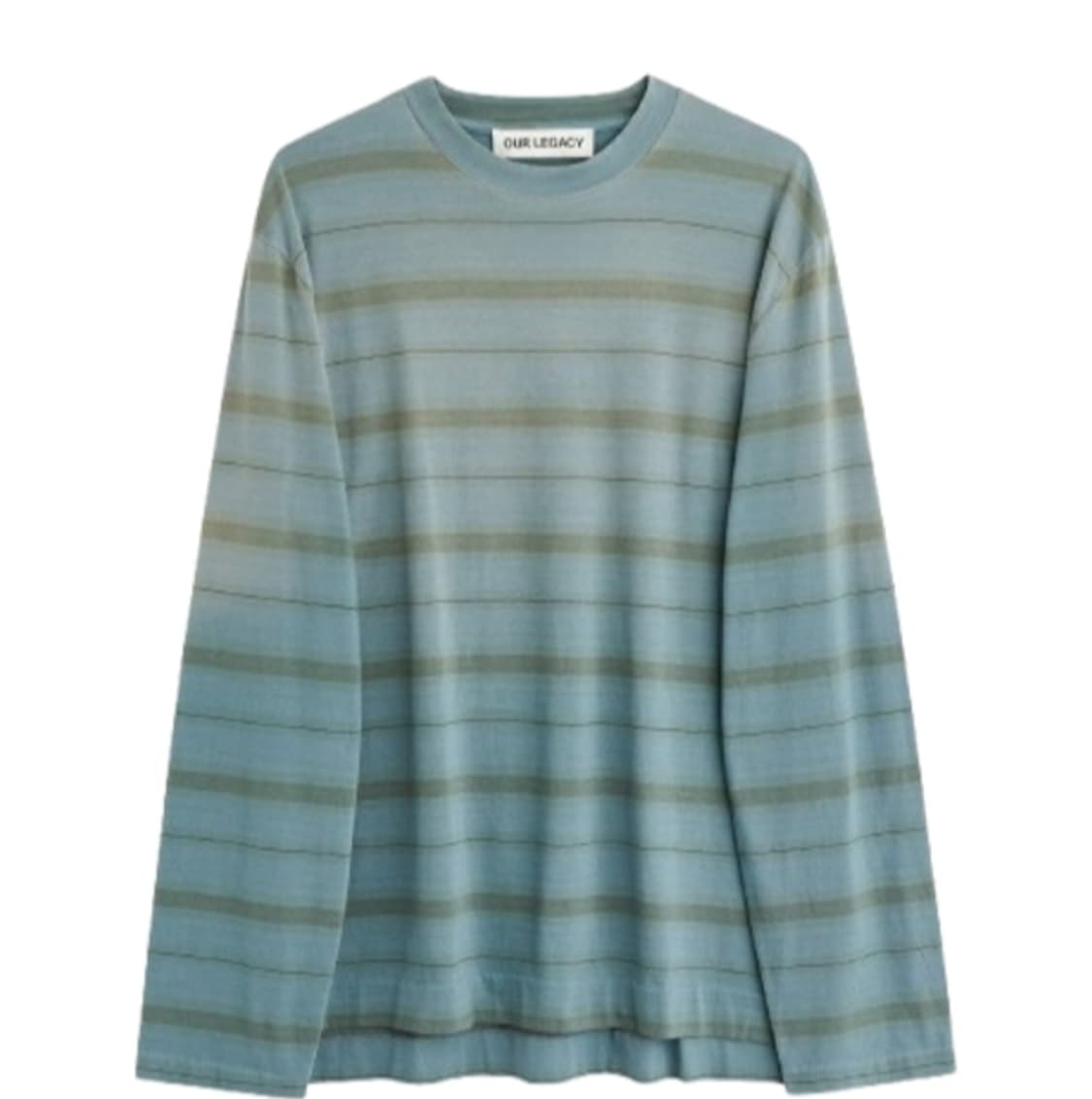 아워레가시 26SS 박스 스트라이프 롱슬리브 상품이미지1