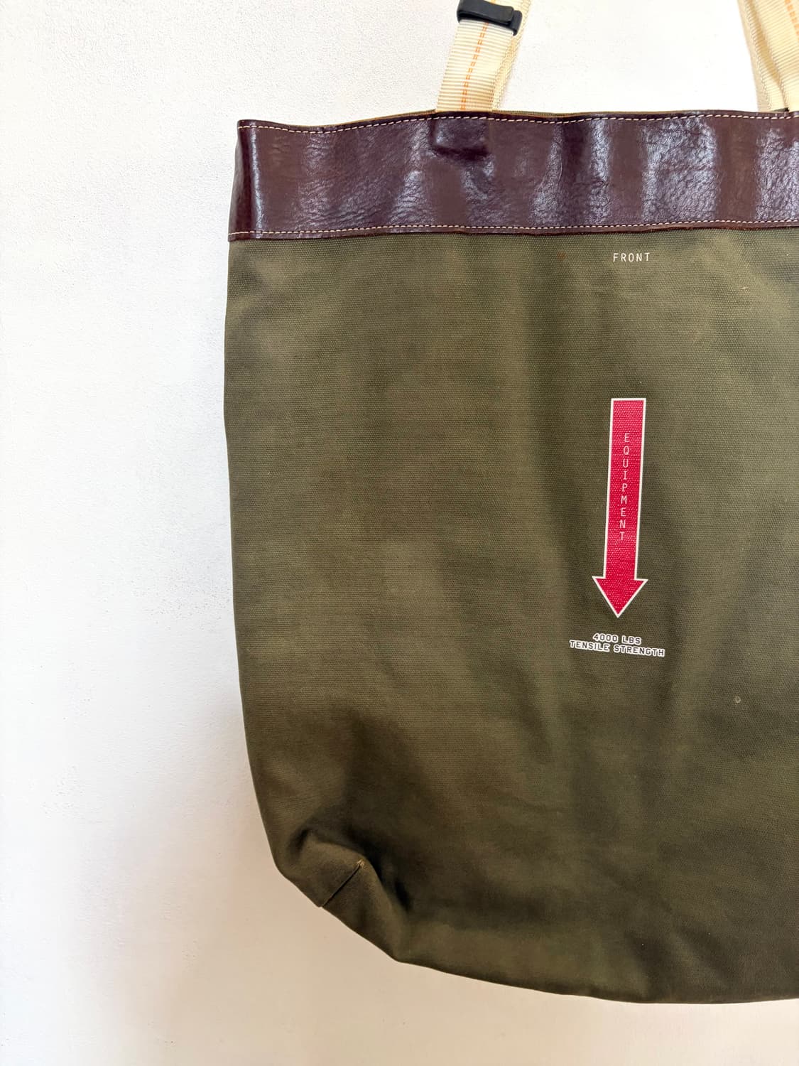 BLANKOF의 튼튼한 캔버스 토트백 상품이미지3