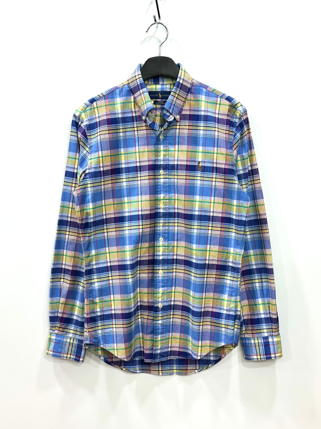 폴로 랄프로렌 멀티컬러 체크 셔츠 S 상품이미지1