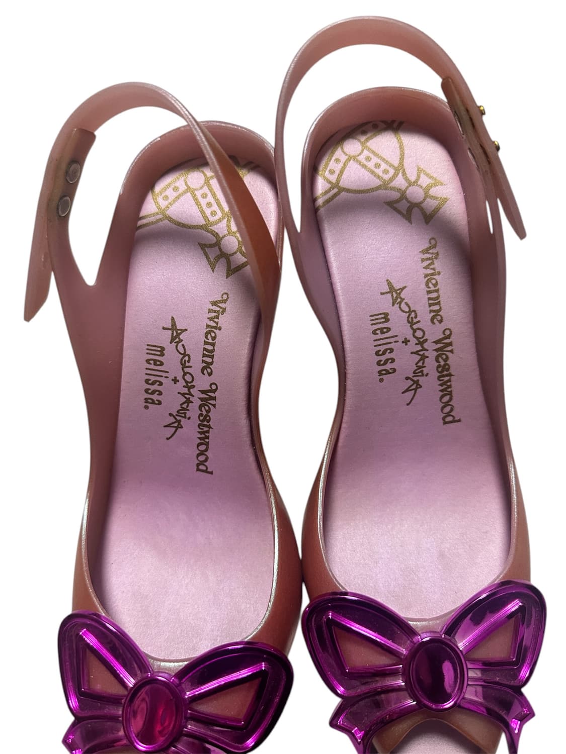 비비안웨스트우드 멜리사 y2k 갸루 리본 이리디센트 구두 상품이미지5