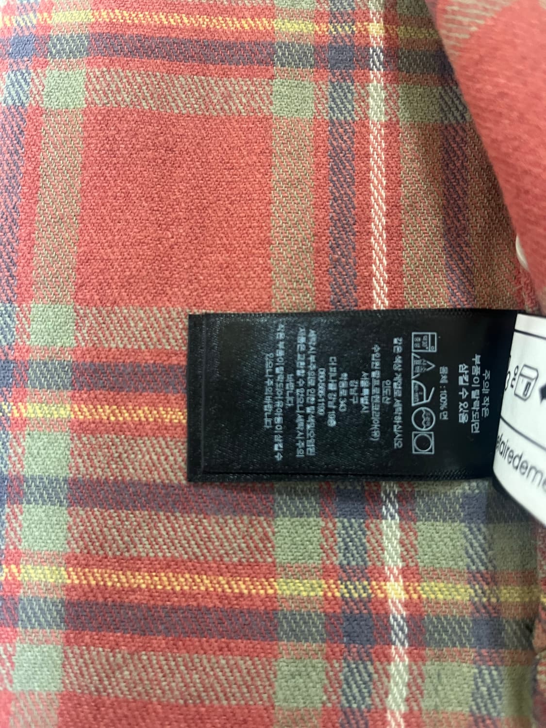 rrl 플래드 트윌 워크셔츠 L사이즈 상품이미지4