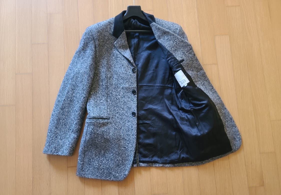 AAR Yohji yamamoto 요지 야마모토 트위드 울 자켓 상품이미지4