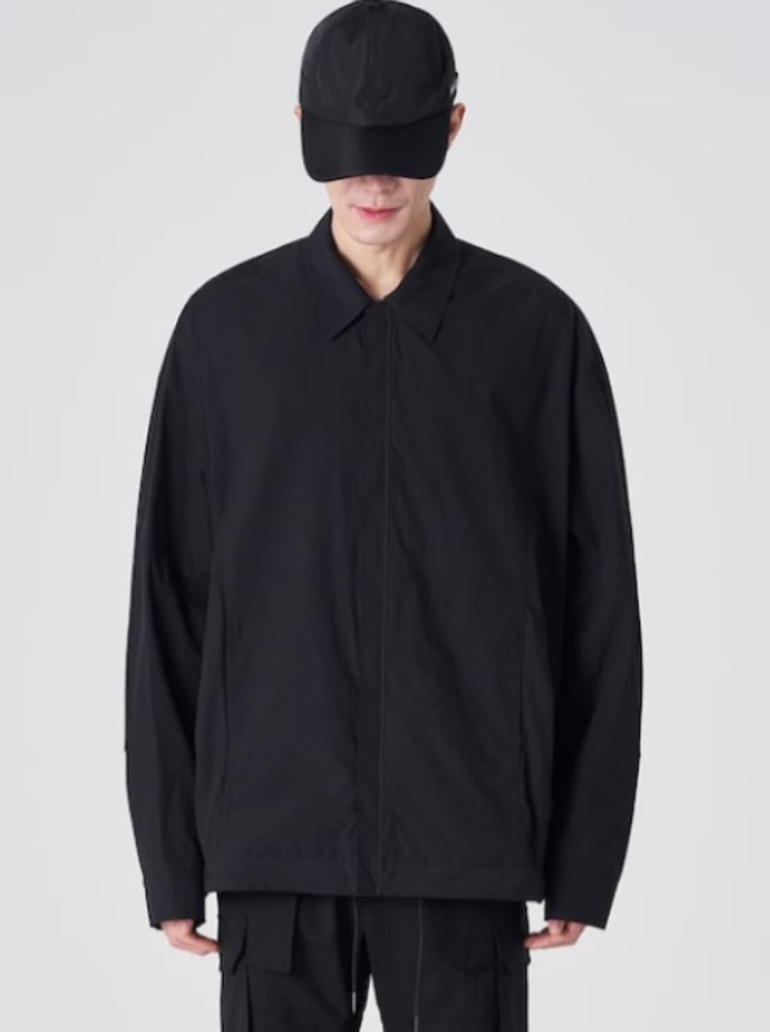 [50] 22ss 준지 코치 집업 셔츠 블랙 상품이미지1