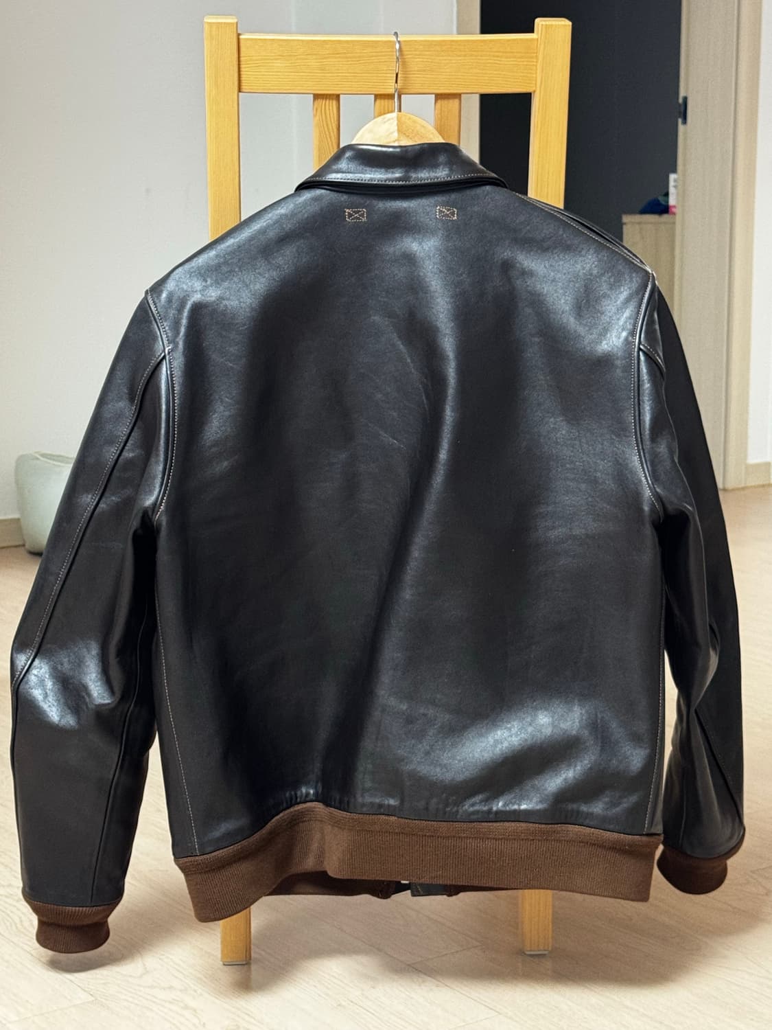 VELUOKLDLY A2 말가죽자켓 2XL 상품이미지2