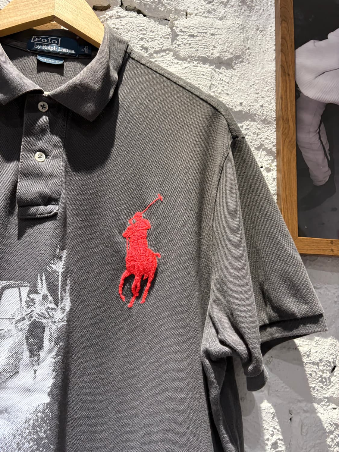 폴로 빅포니 커스텀 카라반팔티셔츠 상품이미지5