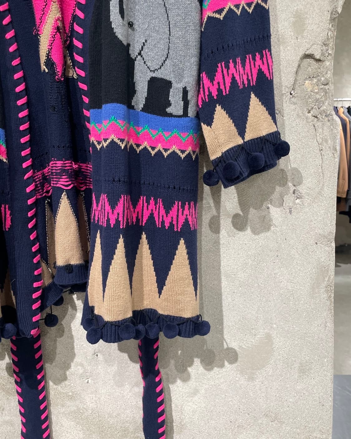 뮤베일 믹스 앨리펀트 캑투스 멕시칸 가디건 상품이미지5