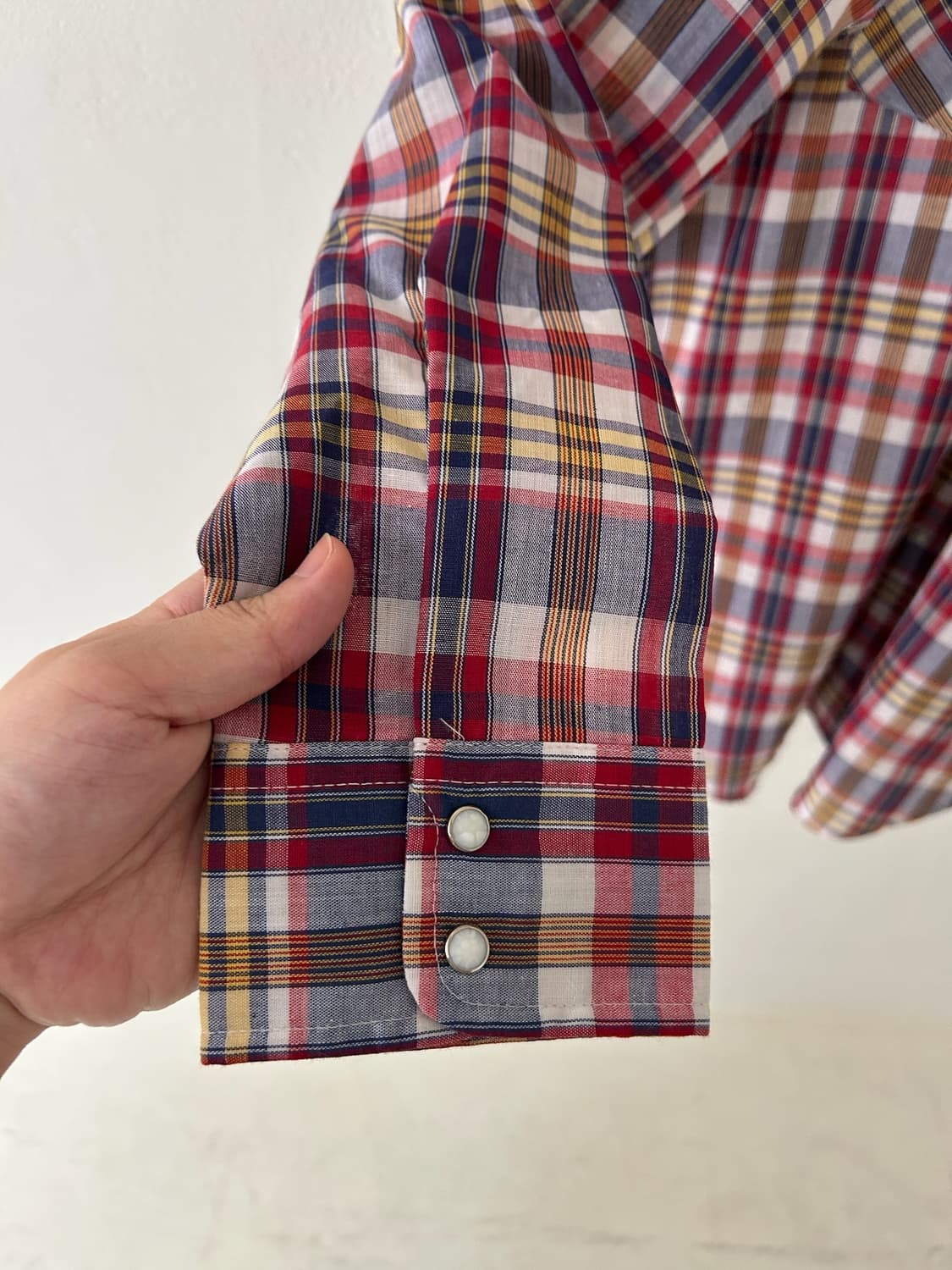 80's Levis White Tab Western Shirt. 상품이미지6