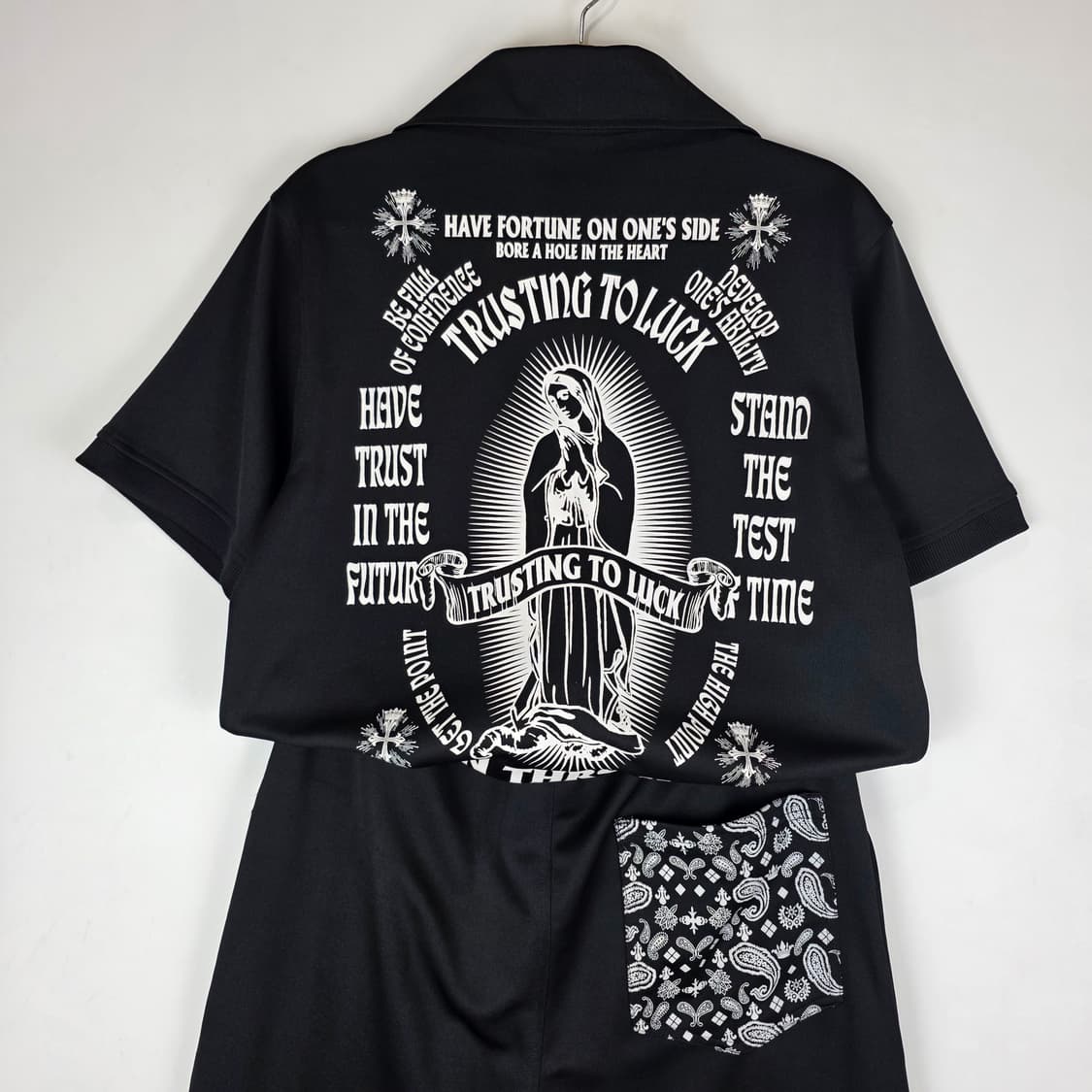 clash 펑키 프린팅 점프수트 상품이미지1