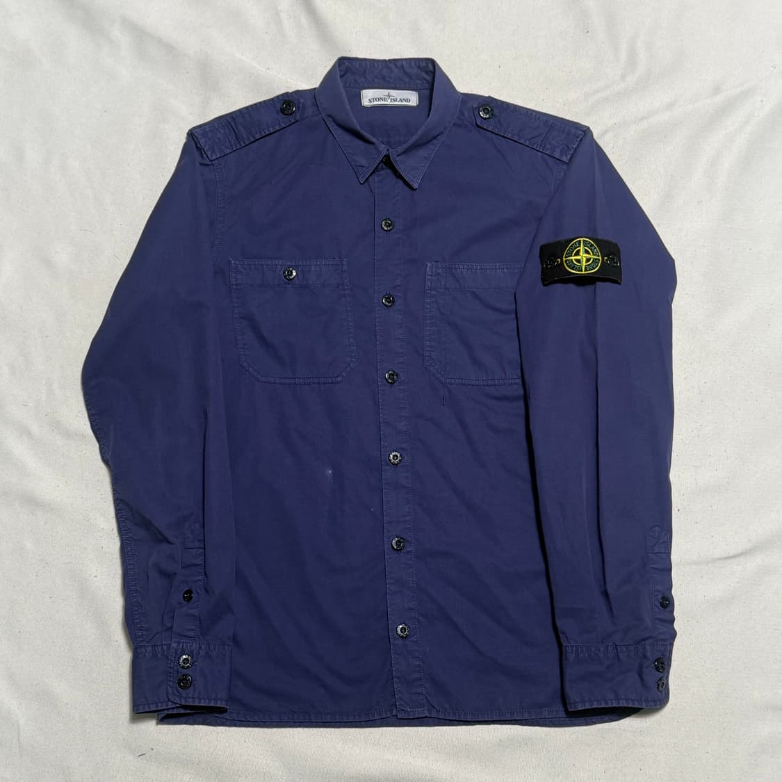M 스톤아일랜드 견장 셔츠 자켓 상품이미지2