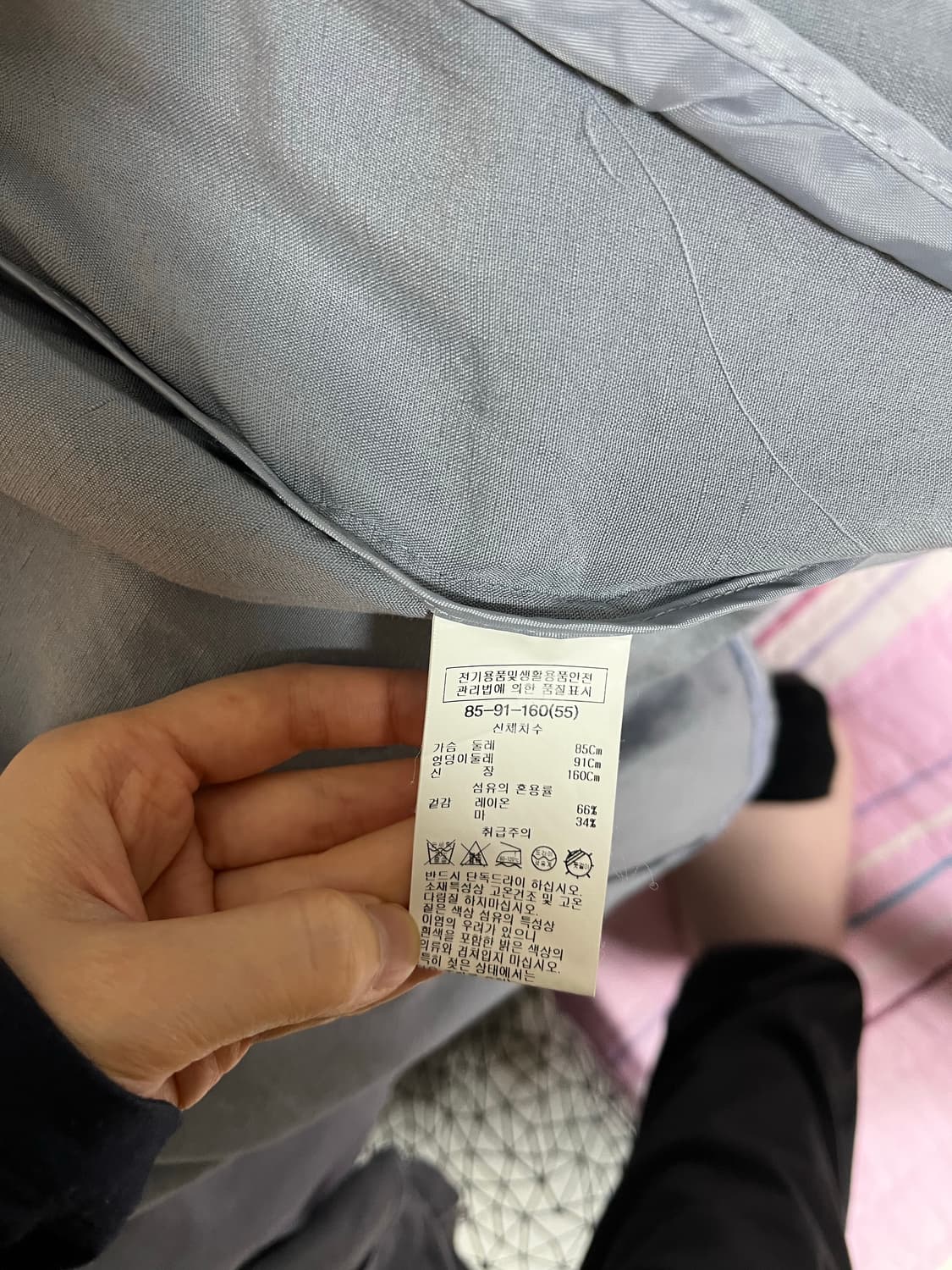 LIST 린넨 하프 트렌치 코트 상품이미지4