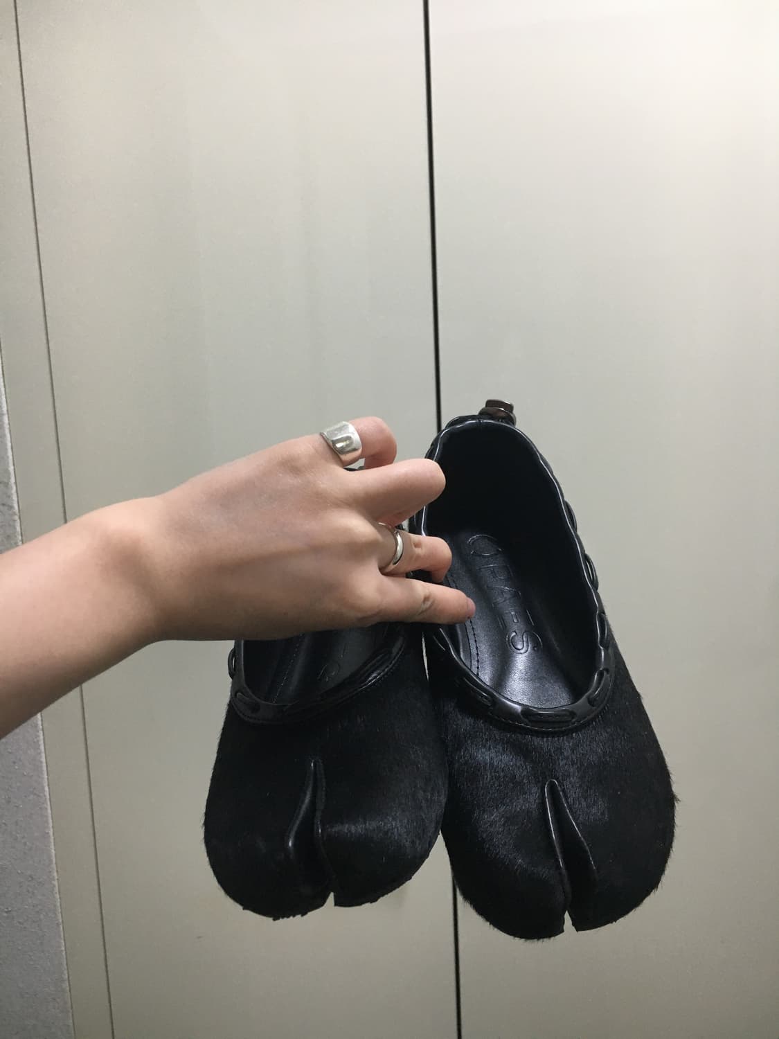 paes 페이즈 calf hair 플랫슈즈 상품이미지5