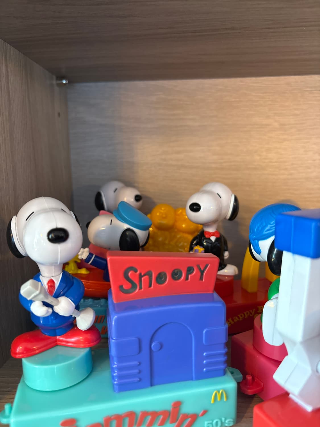 빈티지 맥토이 스누피 50주년 퍼레이드 8종 세트 상품이미지2