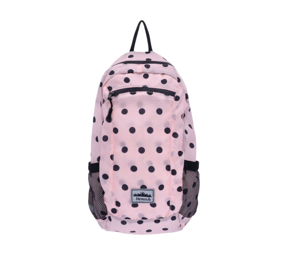 하이산 도트 백팩 핑크 상품이미지1