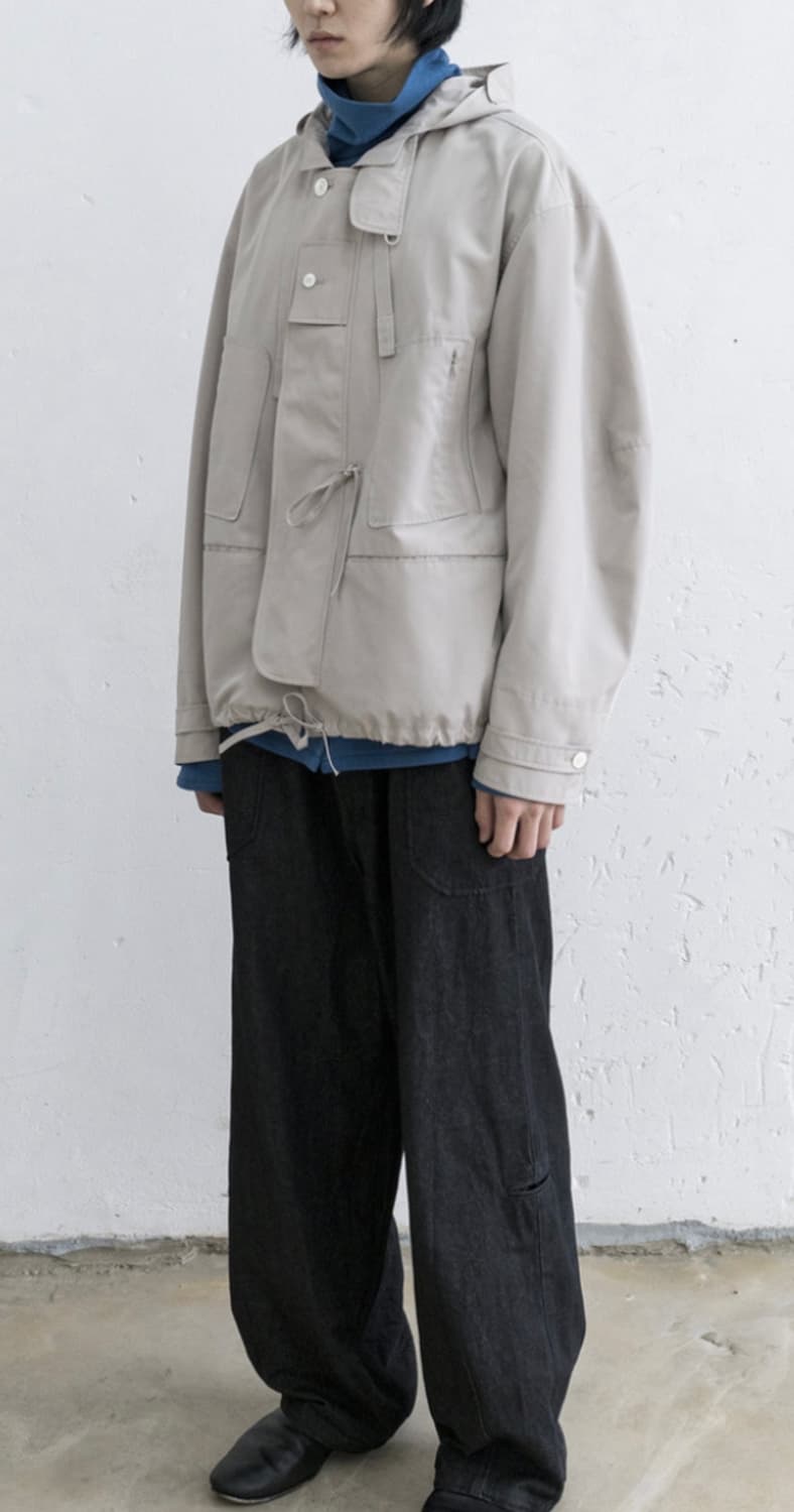 (급처)폴리테루 후디드파카 후드집업 (size4) 상품이미지1