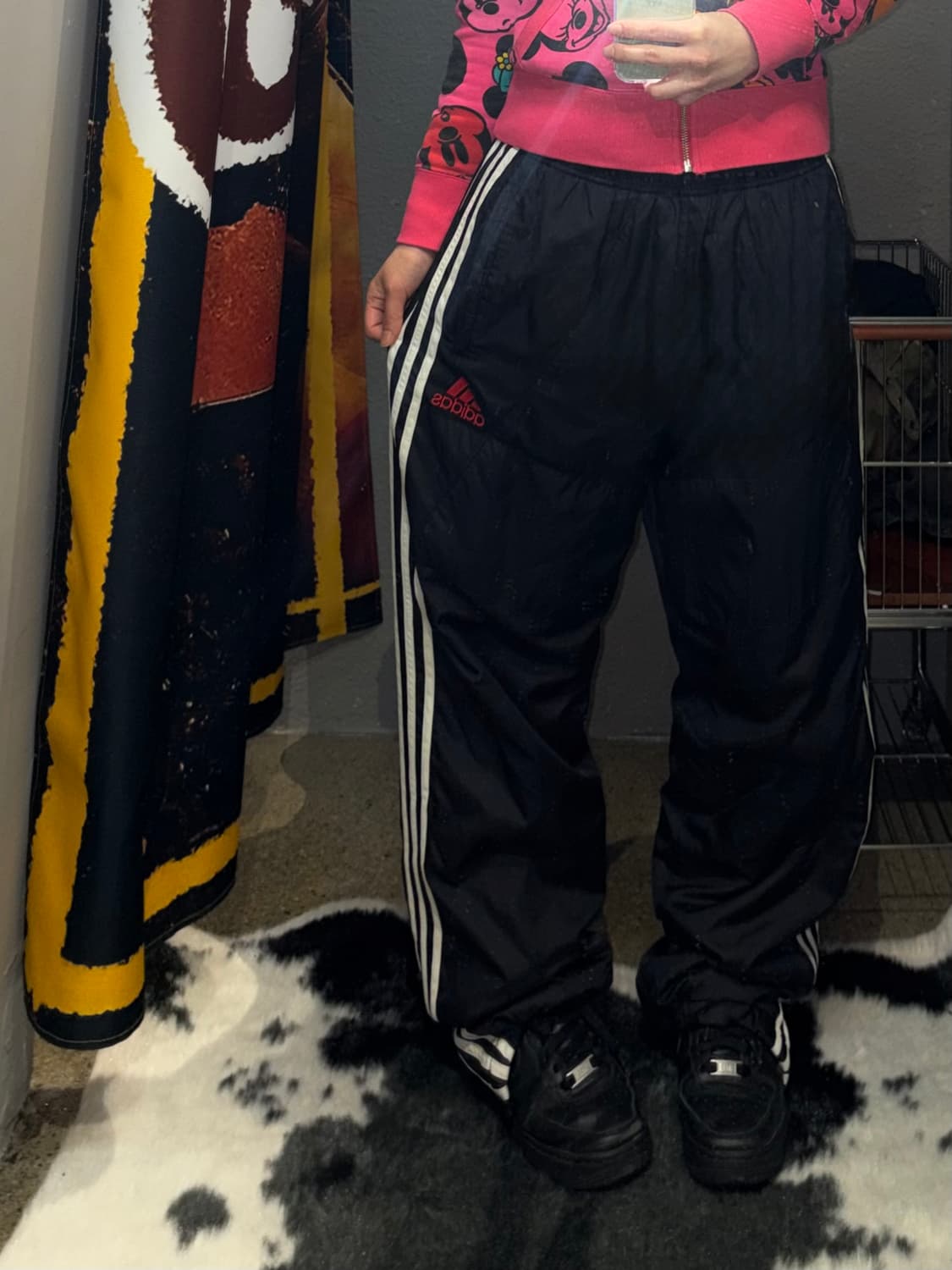 아디다스 레드로고 트랙팬츠 상품이미지2