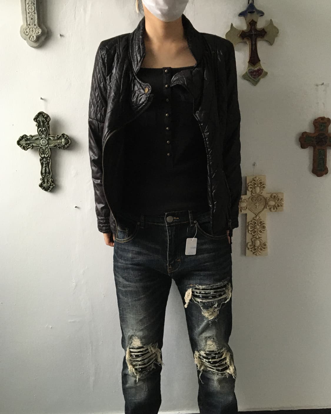 Padded rider jacket 상품이미지6