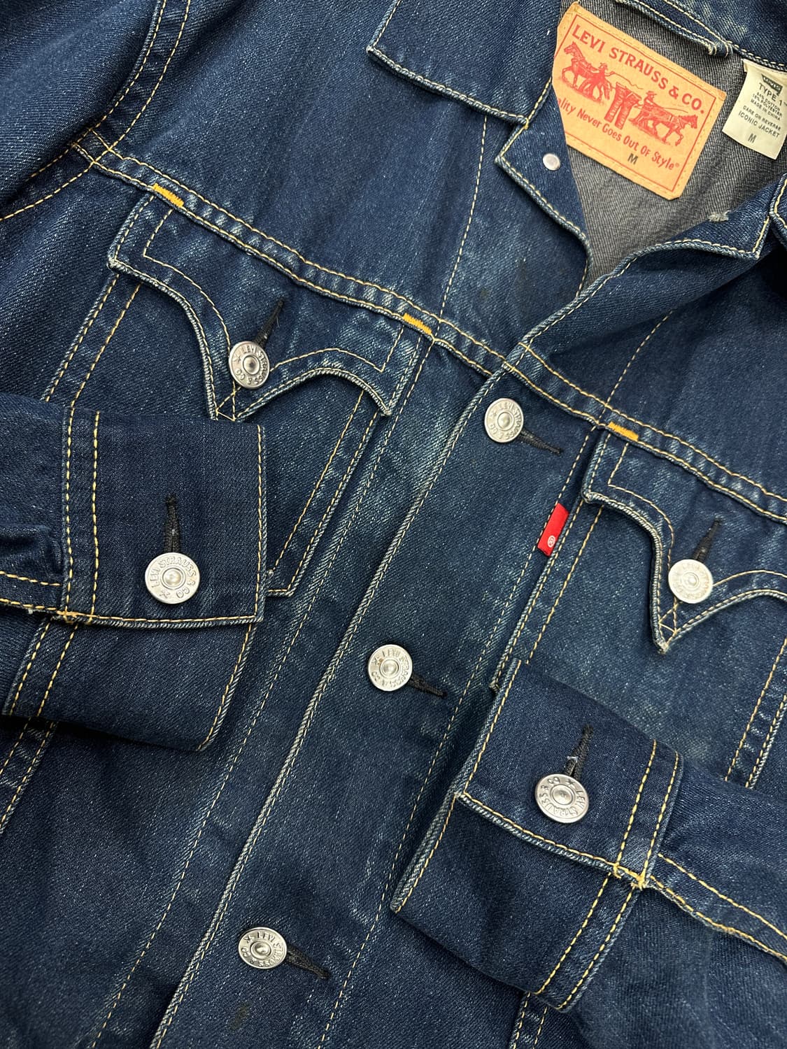 리바이스 타입원 트러커자켓M 상품이미지5