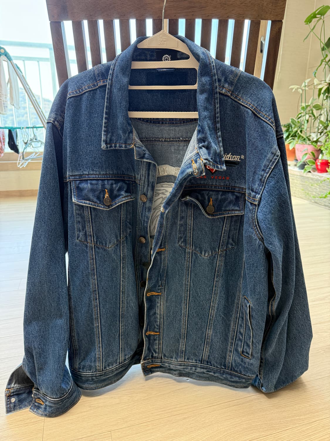 90’s 할리데이비슨 데님 자켓 L 상품이미지3