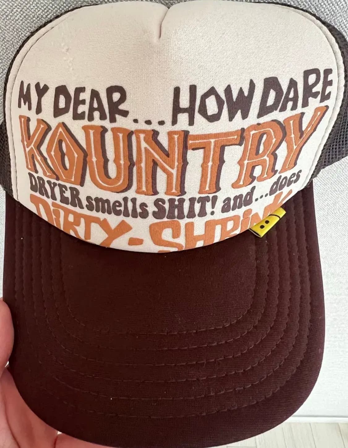 캐피탈 컨트리 더티 슈링크 트러커캡 상품이미지2