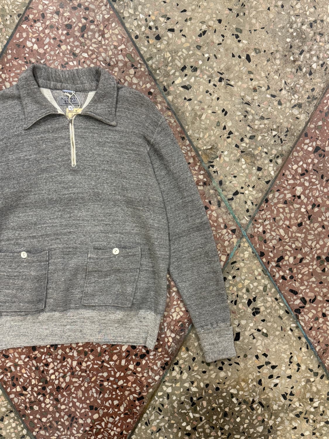 케네스필드 하프집업 스웻 (M) 상품이미지3